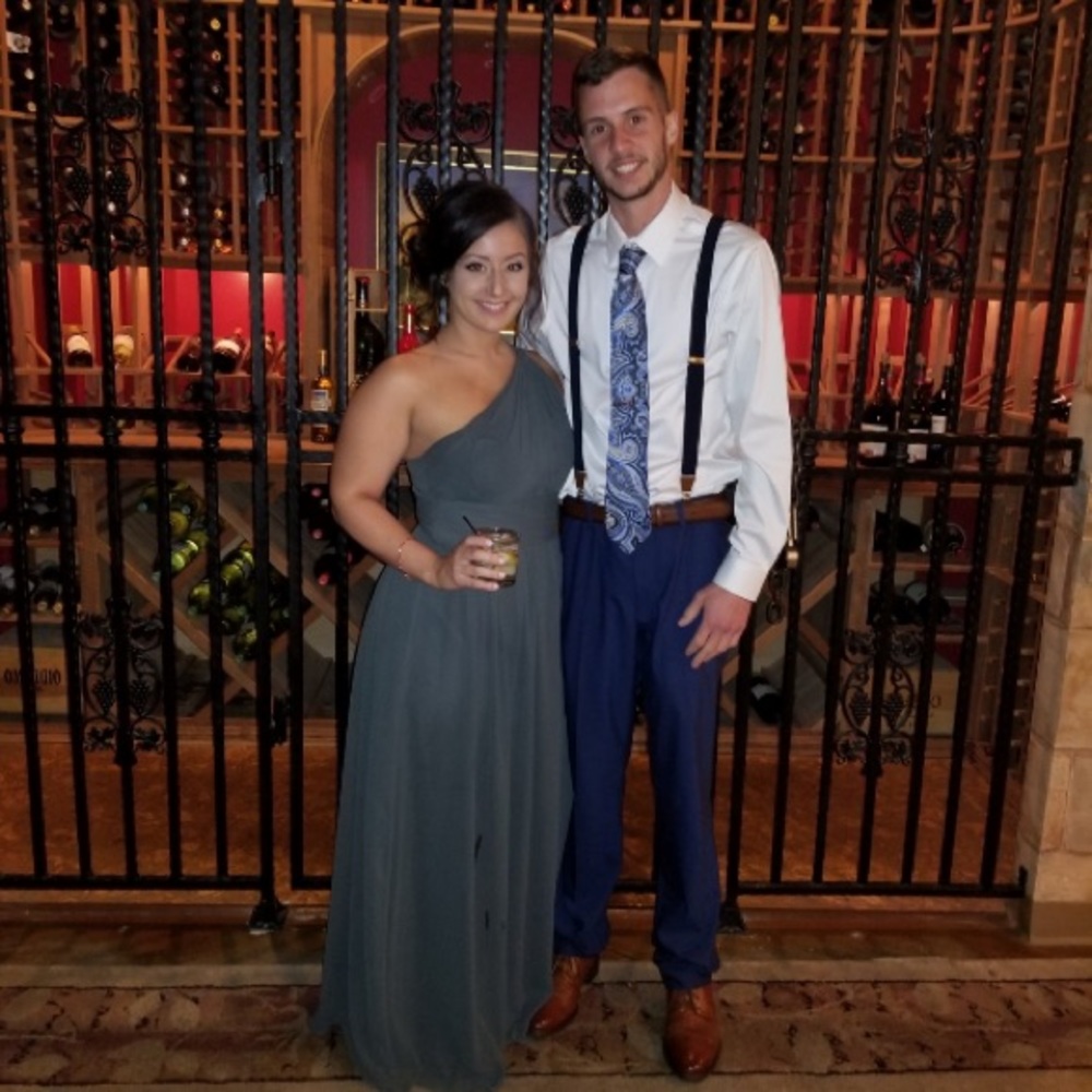 Charcoal Bridesmaid Dress